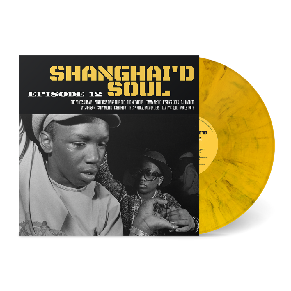 Various Artists - Shanghai'd Soul Episode 12 (Opaque Yellow & Black Splatter) [Vinyl] (ONLINE ORDER ONLY)