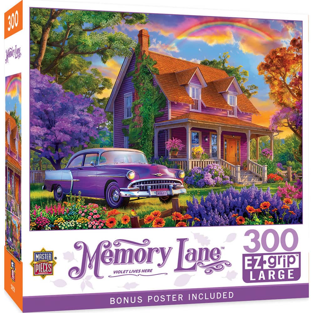 Memory Lane - Violet Lives Here 300 Piece EZ Grip Jigsaw Puzzle (ONLINE ORDER ONLY)