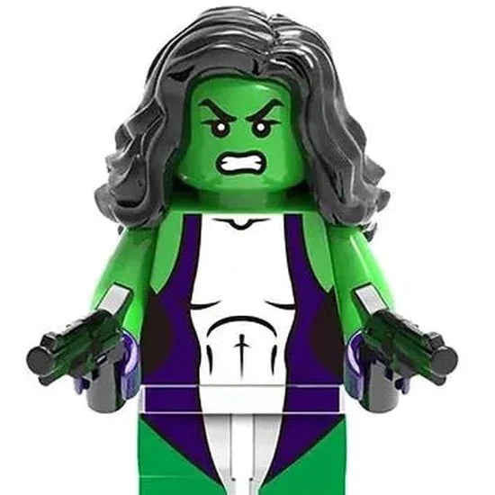 Gamma-Powered Attorney Custom Minifig (Online Only)