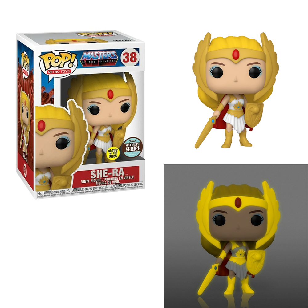 Funko POP! Masters of the Universe - Classic She-Ra (Glow In The Dark) Vinyl Figure Specialty Series (ONLINE ORDER ONLY)