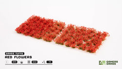 Gamers Grass Tufts: Red Flowers- Wild (ONLINE ORDER ONLY)
