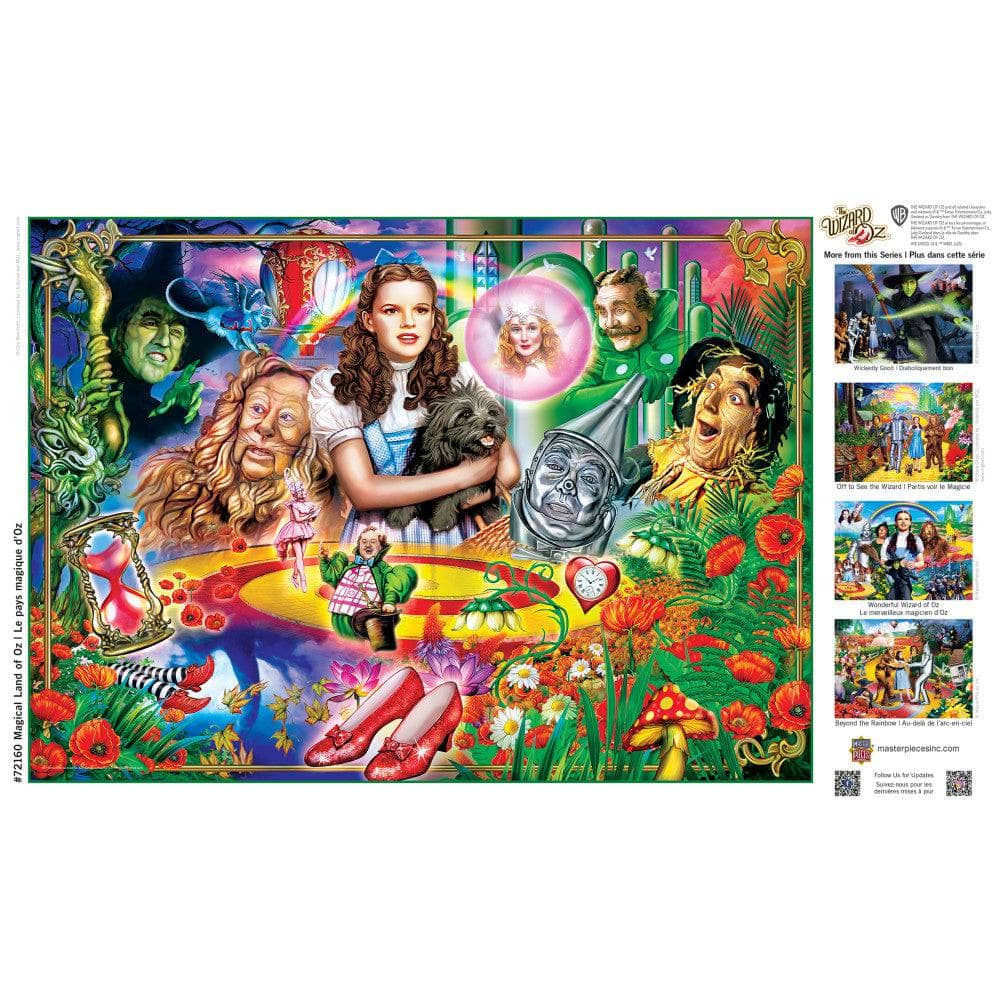 Wizard of Oz - Magical Land of Oz 1000 Piece Jigsaw Puzzle
