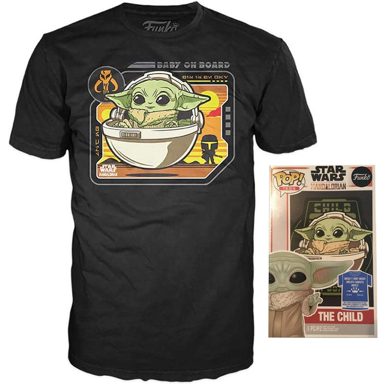 The Child: Baby on Board T-Shirt (XL, Sealed, The Mandalorian) (Online Order Only)