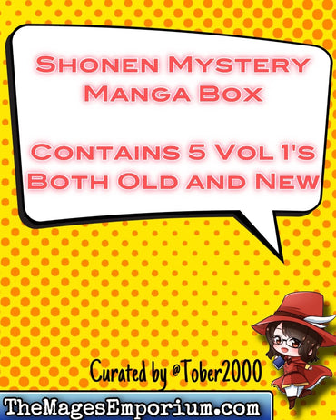 Shonen First Volumes - Old and New - Mystery Manga Box - English Mixed Manga (Online Order Only)