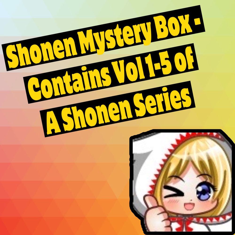 Shonen Volumes 1-5 Mystery Manga Box - English Mixed Manga (Online Order Only)