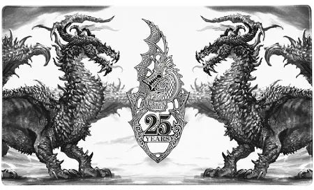 Dragon Shield Playmat - 25th Anniversary Playm with Tube