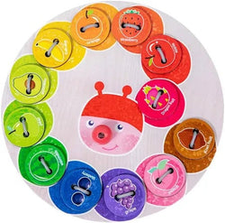 Rainbow Caterpillar Threading Game (ONLINE ORDER ONLY)