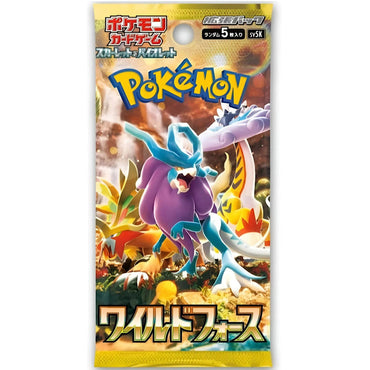 Pokemon TCG Scarlet & Violet sv5K - Wild Force Japanese (1 Booster Pack) (ONLINE ORDER ONLY)