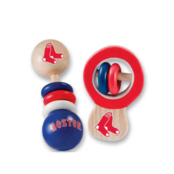 Boston Red Sox - Baby Rattles 2-Pack (ONLINE ORDER ONLY)