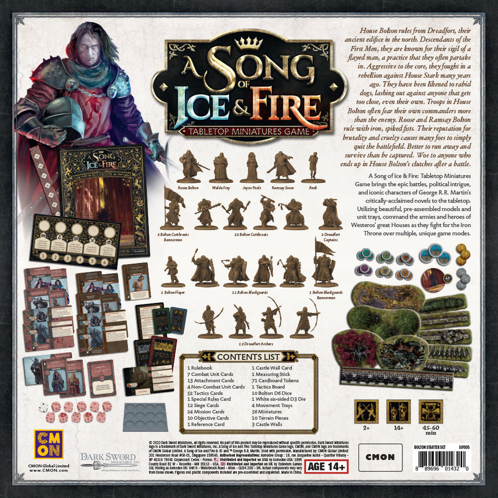 A Song of Ice & Fire: Bolton Starter Set (ONLINE ORDER ONLY)