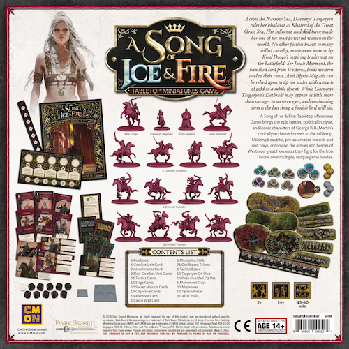 A Song of Ice & Fire: Targaryen Starter Set (ONLINE ORDER ONLY)