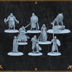 A Song of Ice & Fire: Stark vs Lannister Starter Set (ONLINE ORDER ONLY)