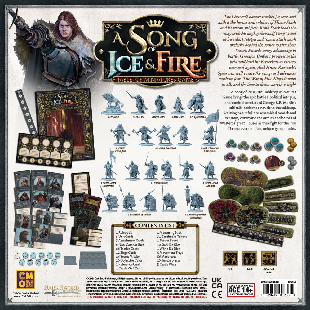 A Song of Ice & Fire: Stark Starter Set (ONLINE ORDER ONLY)
