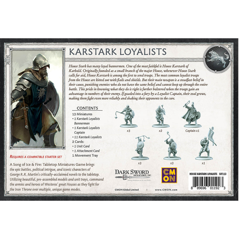 A Song of Ice & Fire: Karstark Loyalists (ONLINE ORDER ONLY)