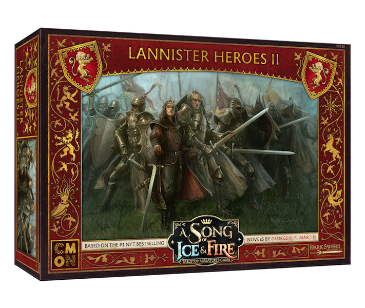 A Song of Ice & Fire: Lannister Heros #2 Expansion (ONLINE ORDER ONLY)