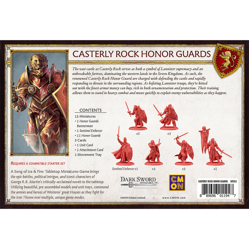 A Song of Ice & Fire: Casterly Rock Honor Guards (ONLINE ORDER ONLY)