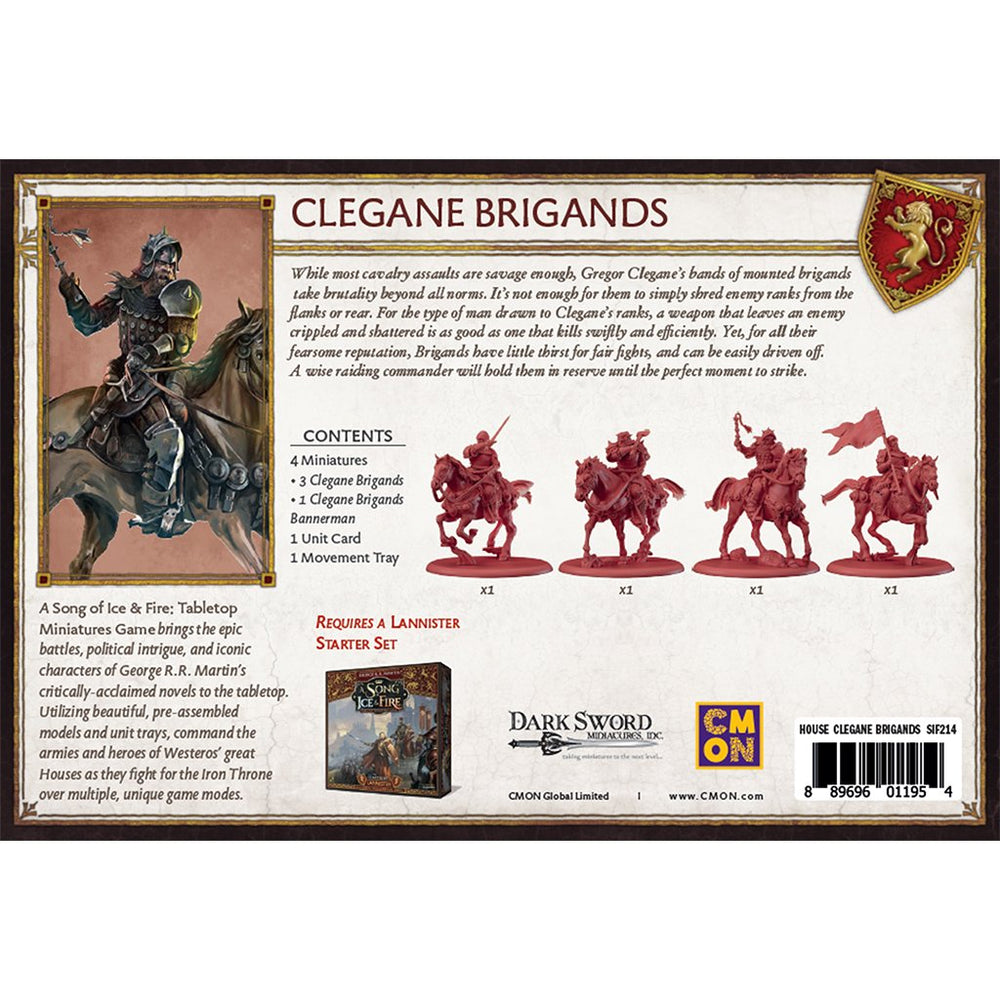 A Song of Ice & Fire: House Clegane Brigands (ONLINE ORDER ONLY)