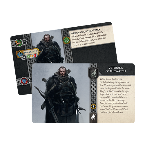 A Song of Ice & Fire: Night's Watch Veterans of the Watch Expansion (ONLINE ORDER ONLY)