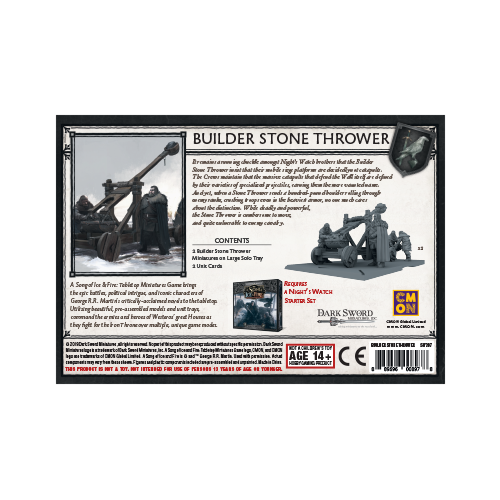 A Song of Ice & Fire: Night's Watch Stone Thrower Crew Expansion (ONLINE ORDER ONLY)