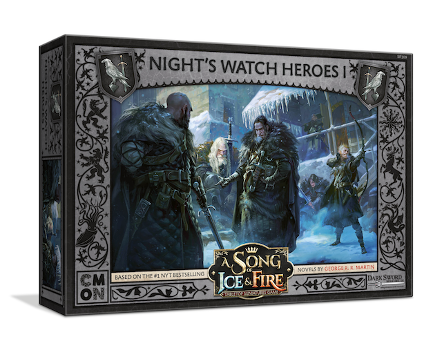 A Song of Ice & Fire: Night's Watch Heroes Box 1 (ONLINE ORDER ONLY)