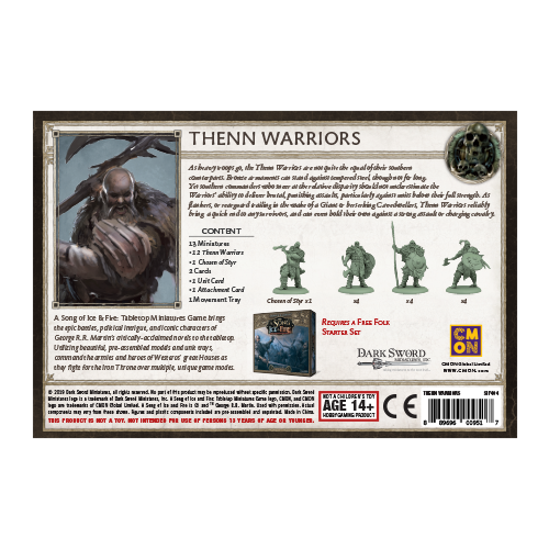 A Song of Ice & Fire: Free Folk Thenn Warriors Expansion (ONLINE ORDER ONLY)