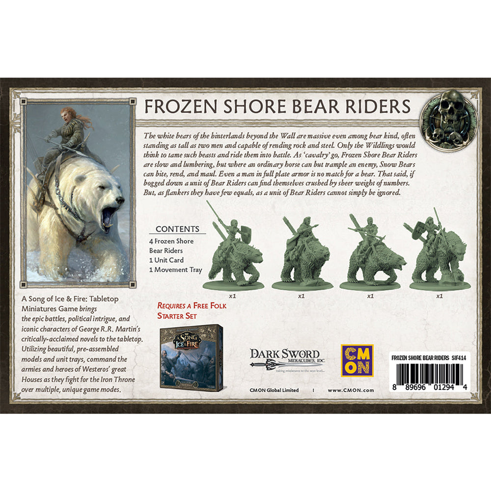 A Song of Ice & Fire: Free Folk Frozen Shore Bear Riders (ONLINE ORDER ONLY)