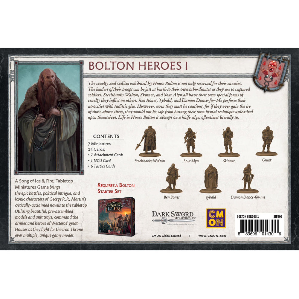 A Song of Ice & Fire: Bolton Heroes 1 (ONLINE ORDER ONLY)