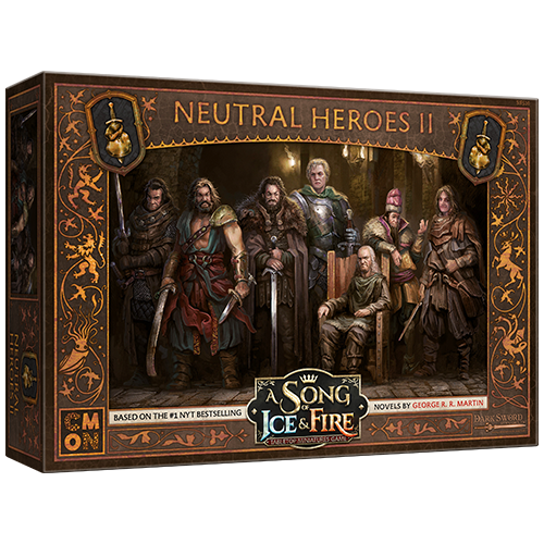 A Song of Ice & Fire: Neutral Heroes Box #2 Expansion (ONLINE ORDER ONLY)