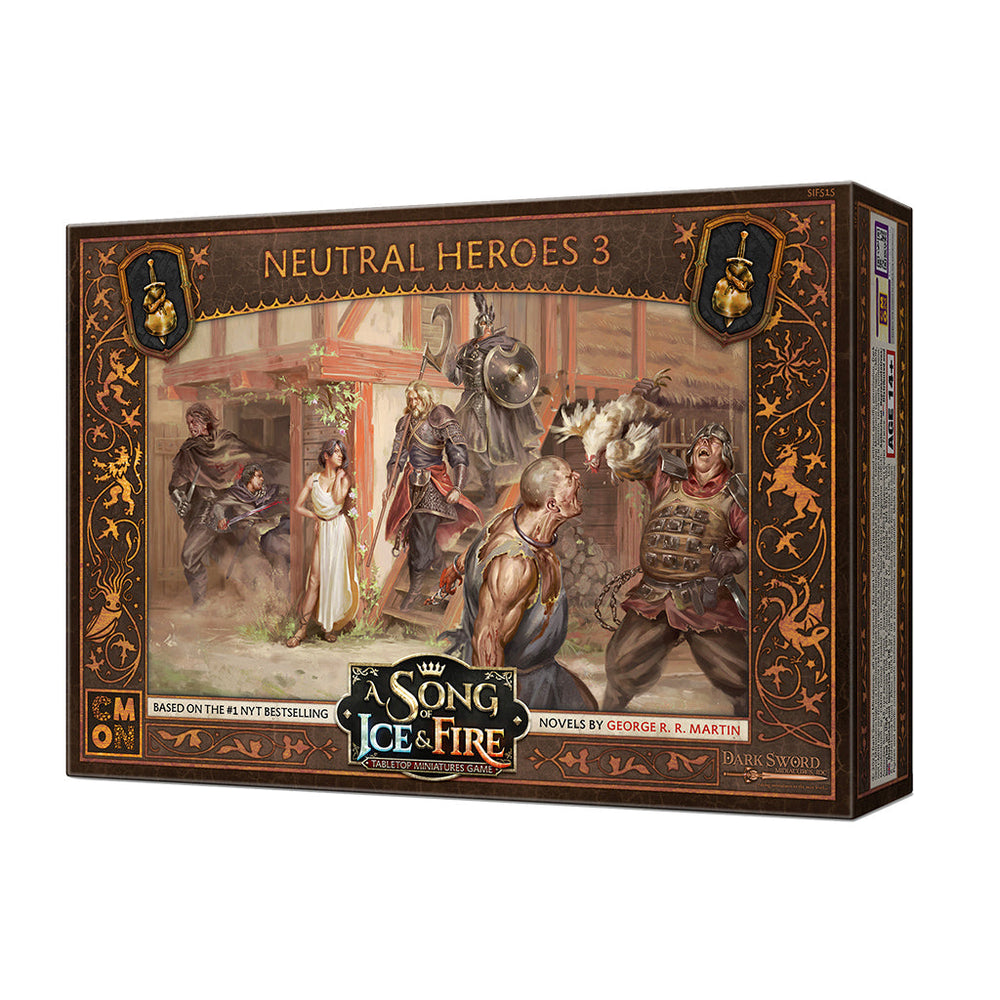 A Song of Ice & Fire: Neutral Heroes Box #3 Expansion (ONLINE ORDER ONLY)
