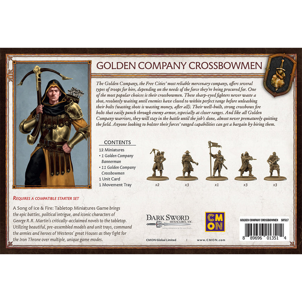 A Song of Ice & Fire: Golden Company Crossbowmen (ONLINE ORDER ONLY)