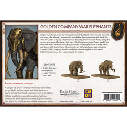 A Song of Ice & Fire: Golden Company Elephants (ONLINE ORDER ONLY)