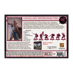 A Song of Ice & Fire: Targaryen Unsullied Swordmasters (ONLINE ORDER ONLY)