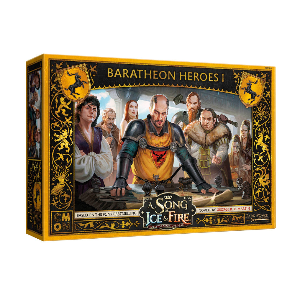 A Song of Ice & Fire: Baratheon Heroes Box 1 (ONLINE ORDER ONLY)