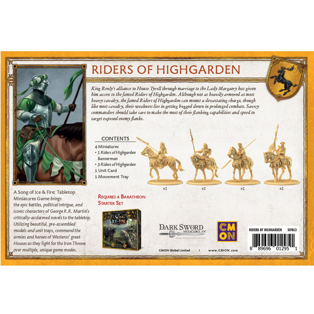 A Song of Ice & Fire: Riders of Highgarden (ONLINE ORDER ONLY)
