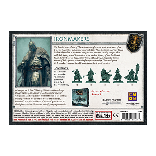 A Song of Ice & Fire: Greyjoy Ironmakers (ONLINE ORDER ONLY)