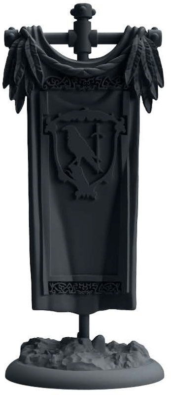 A Song of Ice & Fire: Night's Watch Deluxe Activation Banner (ONLINE ORDER ONLY)