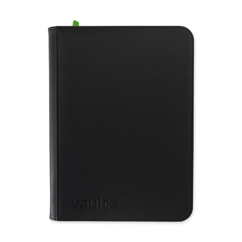 9 Pocket Exo-Tec Zip Binder : Signature Black