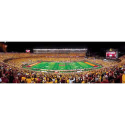 Minnesota Golden Gophers - 1000 Piece Panoramic Jigsaw Puzzle - Nighttime