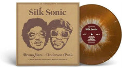Silk Sonic (Bruno Mars + Anderson .Paak) - Evening With Silk Sonic (Limited Edition, Brown & White Splatter Colored Vinyl) [Import] [Vinyl] (ONLINE ORDER ONLY)