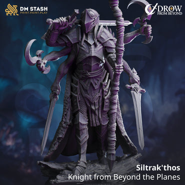 Siltrak'thos, Knight from Beyond the Planes (Six-Armed Aberration) (ONLINE ORDER ONLY)