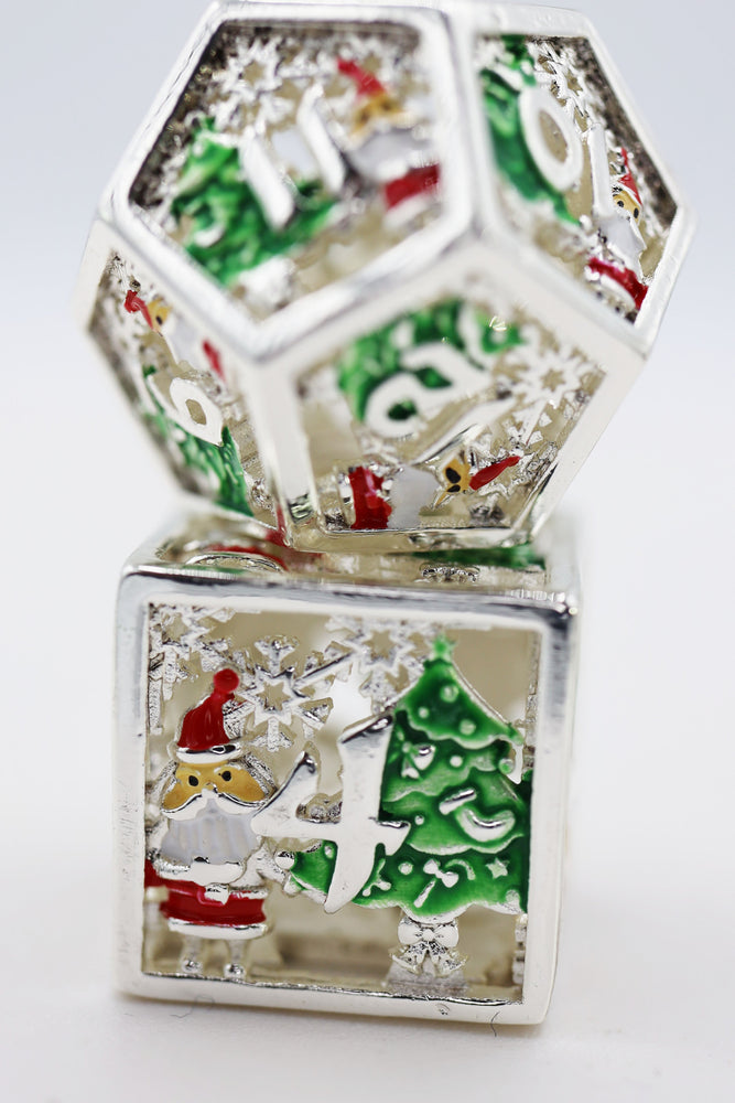 Silver Bells - Metal RPG Dice Set (ONLINE ORDER ONLY)