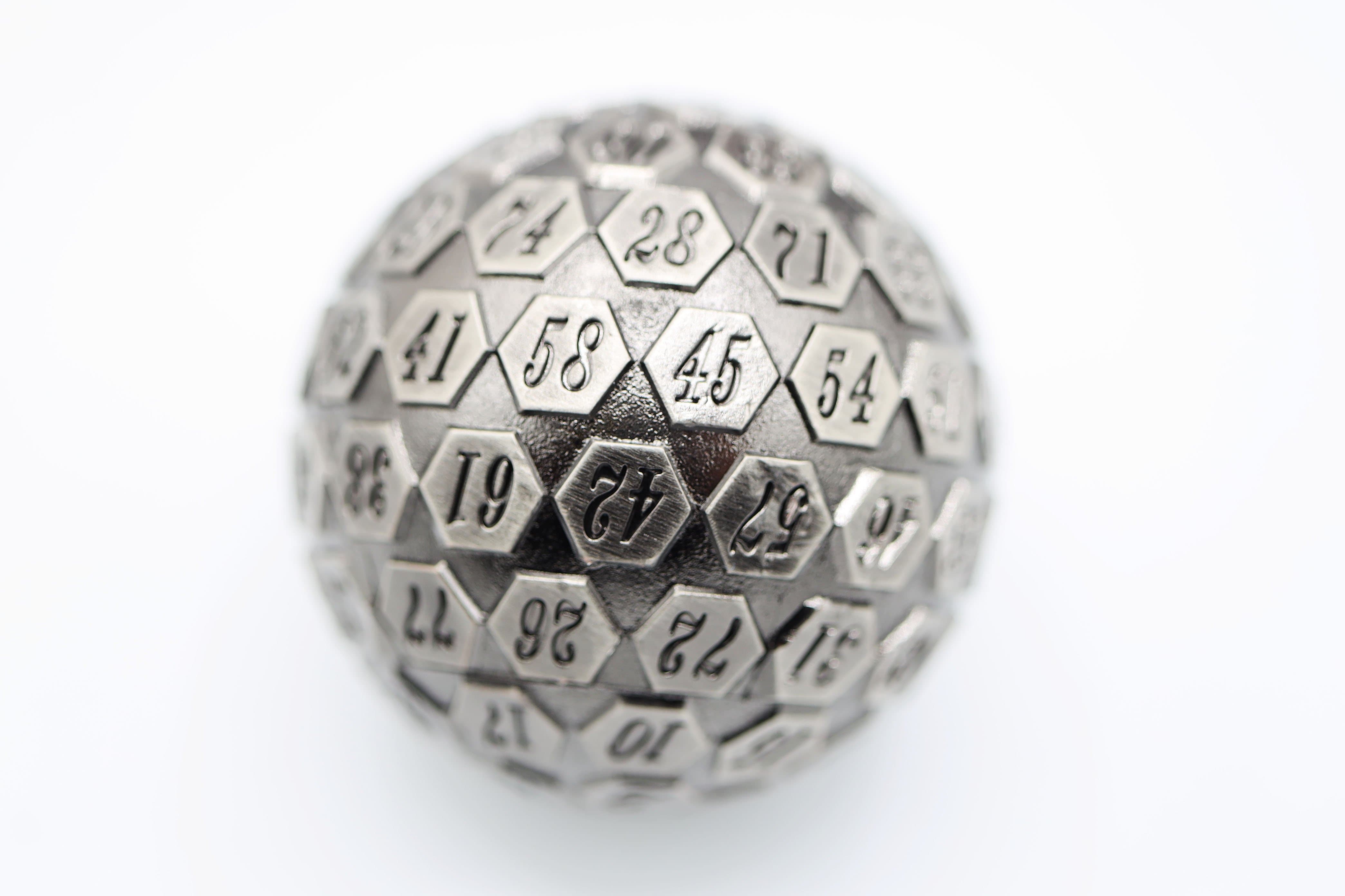 45mm Metal D100 - Silver (ONLINE ORDER ONLY)