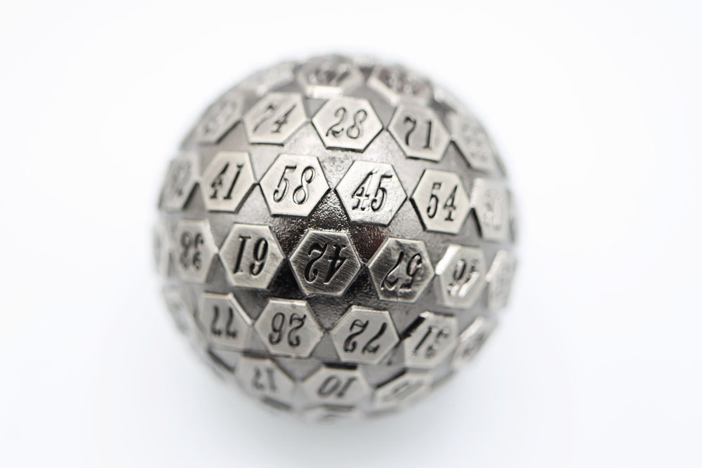 45mm Metal D100 - Silver (ONLINE ORDER ONLY)