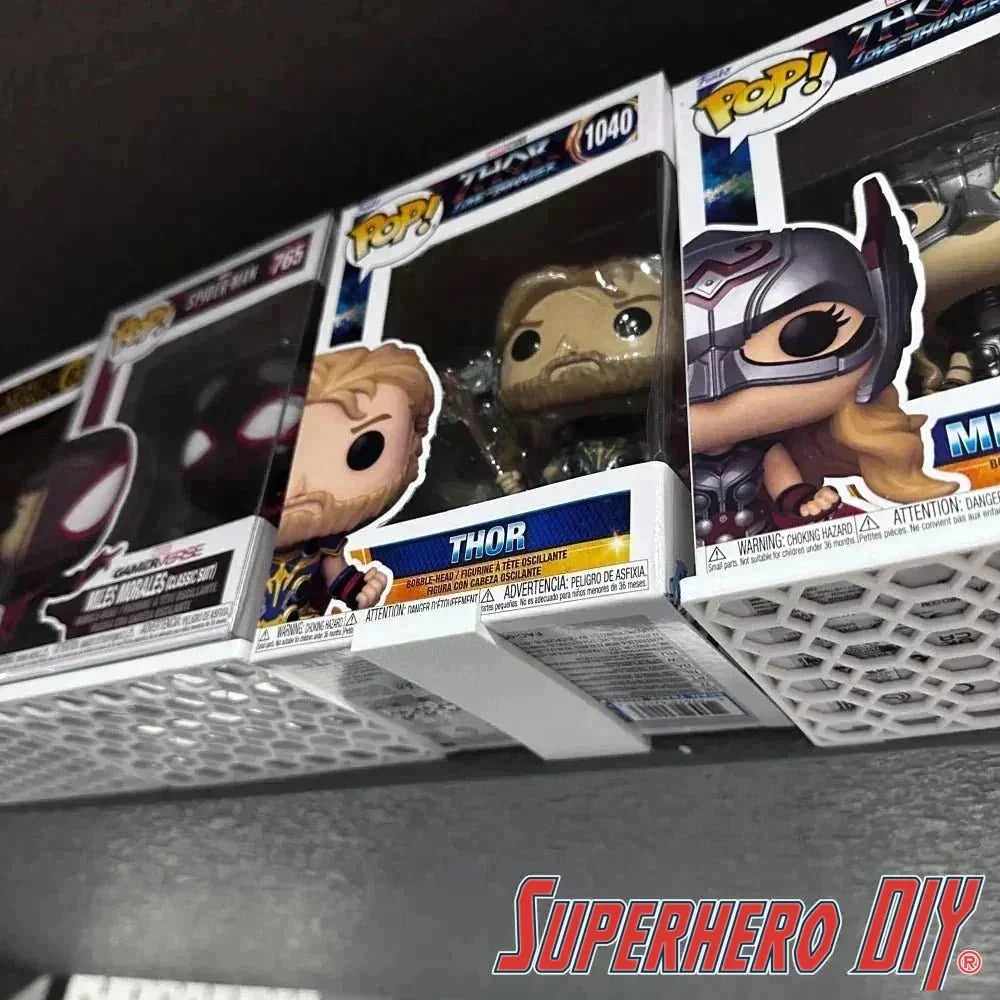 Simple Pop Box Wall Mount Simple Figure Display Shelf for Funko Pop Box | Includes Command strips or screws! (ONLINE ORDER ONLY)