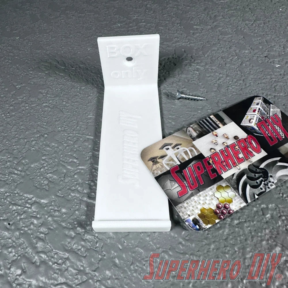 Simple Pop Box Wall Mount Simple Figure Display Shelf for Funko Pop Box | Includes Command strips or screws! (ONLINE ORDER ONLY)