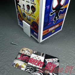 Simple Pop Box Wall Mount Simple Figure Display Shelf for Funko Pop Box | Includes Command strips or screws! (ONLINE ORDER ONLY)