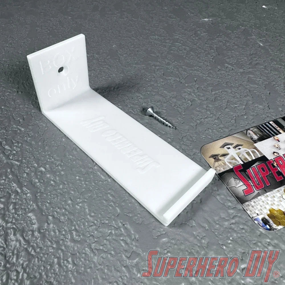 Simple Pop Box Wall Mount Simple Figure Display Shelf for Funko Pop Box | Includes Command strips or screws! (ONLINE ORDER ONLY)