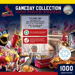 St. Louis Cardinals - Gameday 1000 Piece Jigsaw Puzzle (ONLINE ORDER ONLY)