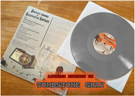 Sinister Sounds of Halloween Horror (Tombstone Gray) [Vinyl] (ONLINE ORDER ONLY)