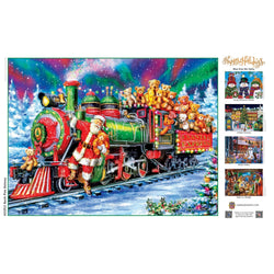 Happy Holidays - North Pole Delivery 300 Piece EZ Grip Jigsaw Puzzle (ONLINE ORDER ONLY)